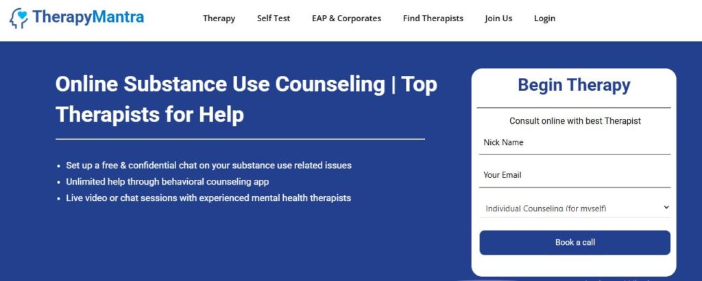 TherapyMantra-Online De-Addiction Alternatives of Groups Recover Together